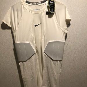 Nike pro combat Dri-fit football padded shirt